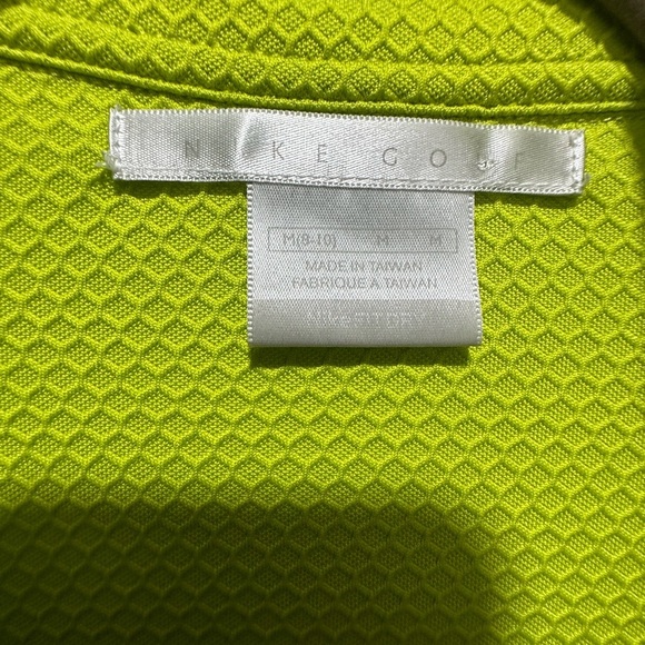 Nike Golf Sweatshirt Womens Medium Green 1/4 Zip Stretch Lightweight Pullover - Picture 3 of 4